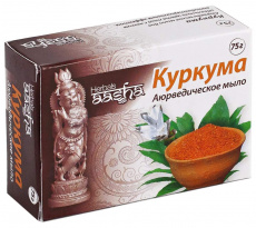 Ааша/aasha herbals аюрведическое мыло куркума 75г