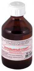Муравьиный спирт 1,4% 50 мл раствор