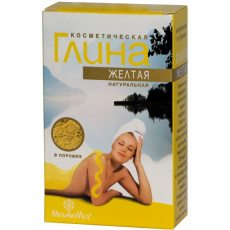 Глина желтая косметическая 100 г
