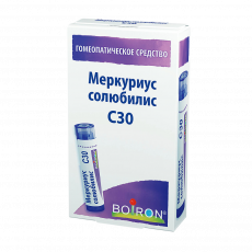 Меркуриус солюбилис с30 гран гомеопат 4г