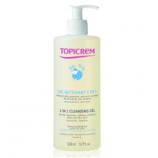 Топикрем organic bebe гель очищающий 2в1 500мл