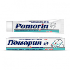 З/паста Поморин максимальная защита б/фтора 75мл