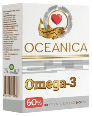 Океаника омега 3-6-9 капс. 1400мг №30