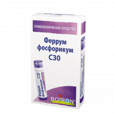 Феррум фосфорикум с30 гран гомеопат 4г