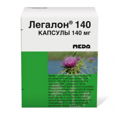 Легалон 140 мг N30 капсулы
