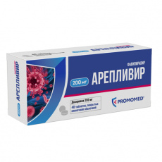 Арепливир таб. п.п.о. 200мг №40