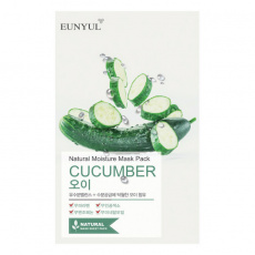 Ун-юл/eunyul маска д/лица тканевая natural cucumber экстр огурца