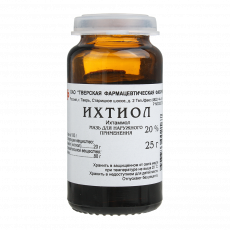 Ихтиол мазь 20% 25г №1