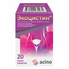 Экоцистин пор. д/р-ра внутр 3000мг саше №20