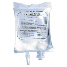 Натрия хлорид р-р д/инф. 0,9% 400мл №1