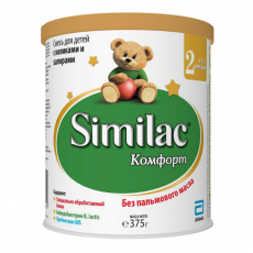 ДП симилак-2 комфорт смесь сух.молочн. 375г
