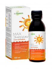 Сироп женьшень max энерджи 150мл