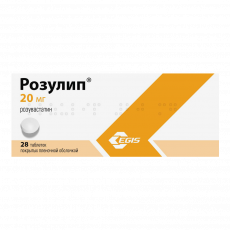 Розулип 20 мг N28 таблетки