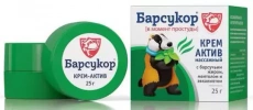 Барсукор форте крем-актив массажный д/детей с барсучьим жиром 25г