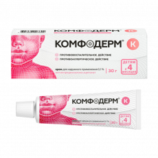 Комфодерм К 0,1% 30 г крем для наружного применения