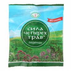 Сила 4-х трав Леденцы без сахара 30 г