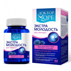 Экстра молодость д/женщин доктор море капс. 500мг №40
