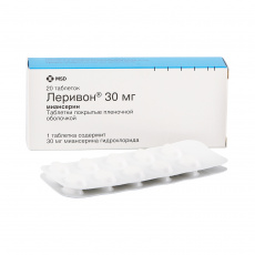 Леривон 30 мг N20 таблетки