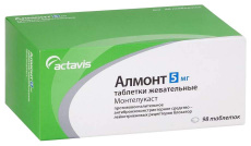 Алмонт 5 мг N98 таблетки