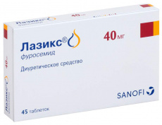 Лазикс 40 мг N45 таблетки