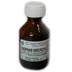 Борная кислота 3% 25 мл раствор спиртовой