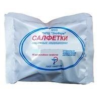 Салфетки марлевые стер 10х10см N10 12-ти слойные