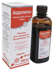 Йодопирон р-р наруж. 1% 250мл