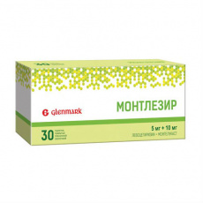 Монтлезир таб. п.п.о. 5мг+10мг №30