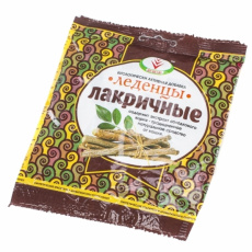 Леденцы лакричные от кашля б/сахара 50г