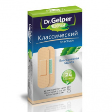Пластырь Др хелпер алоэпласт классический N24