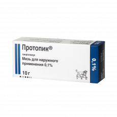 Протопик 0,1% 10 г мазь для наружного применения