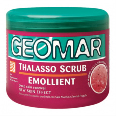 Геомар/geomar талассо скраб д/тела смягчающий с гранулами клубники 600г