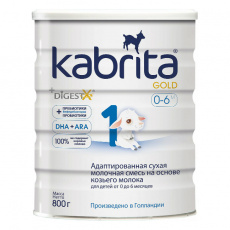 ДП кабрита голд 1 смесь сух. на козьем молоке 800г  (0+мес)