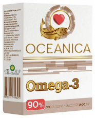 Океаника омега-3 90% капс. 1400мг №30