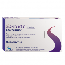 Саксенда 6мг/мл 3мл N5 раствор для подкожного введения