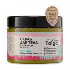 Натура сиберика doctor taiga/доктор тайга скраб д/тела активатор молодости 390мл
