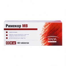 Римекор МВ таб.пролонг.п.п.о. 35мг №60