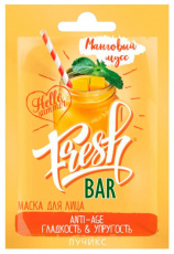 Маска д/лица fresh bar манговый мусс гладкость и упругость 12мл
