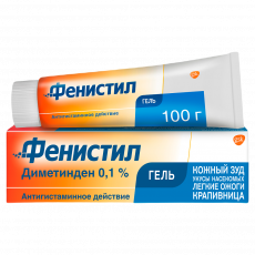 Фенистил 0,1% 100 г гель для наружного применения