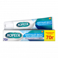Корега крем для протезов Экстра сильный Мятный 70 мл