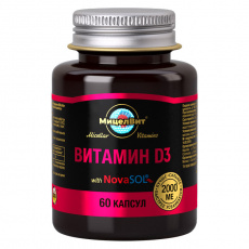 Витамин Д3 мицеллированный капс.2000МЕ 670мг №60