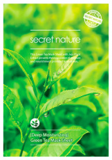 Secret nature маска д/лица суперувлажняющая зеленый чай №1