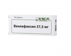 Венлафаксин-Алси таб. 37,5мг №30