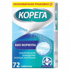 КОРЕГА таб. д/зубных протезов Биоформула N72
