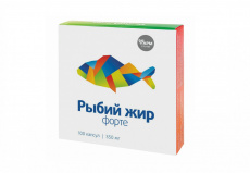 Рыбий жир форте капс. №100