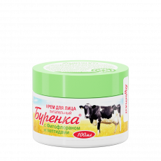 Лошадиная сила Буренка питательный крем для лица с фитофлораном и пептидами 100 мл