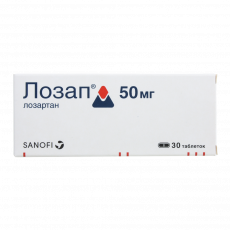 Лозап 50 мг N30 таблетки
