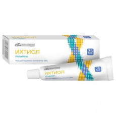 Ихтиол мазь 20% 25г №1