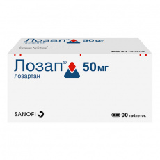 Лозап 50 мг N90 таблетки