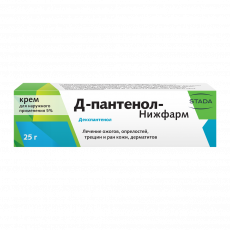Д-Пантенол-Нижфарм 5% 25 г крем для наружного применения